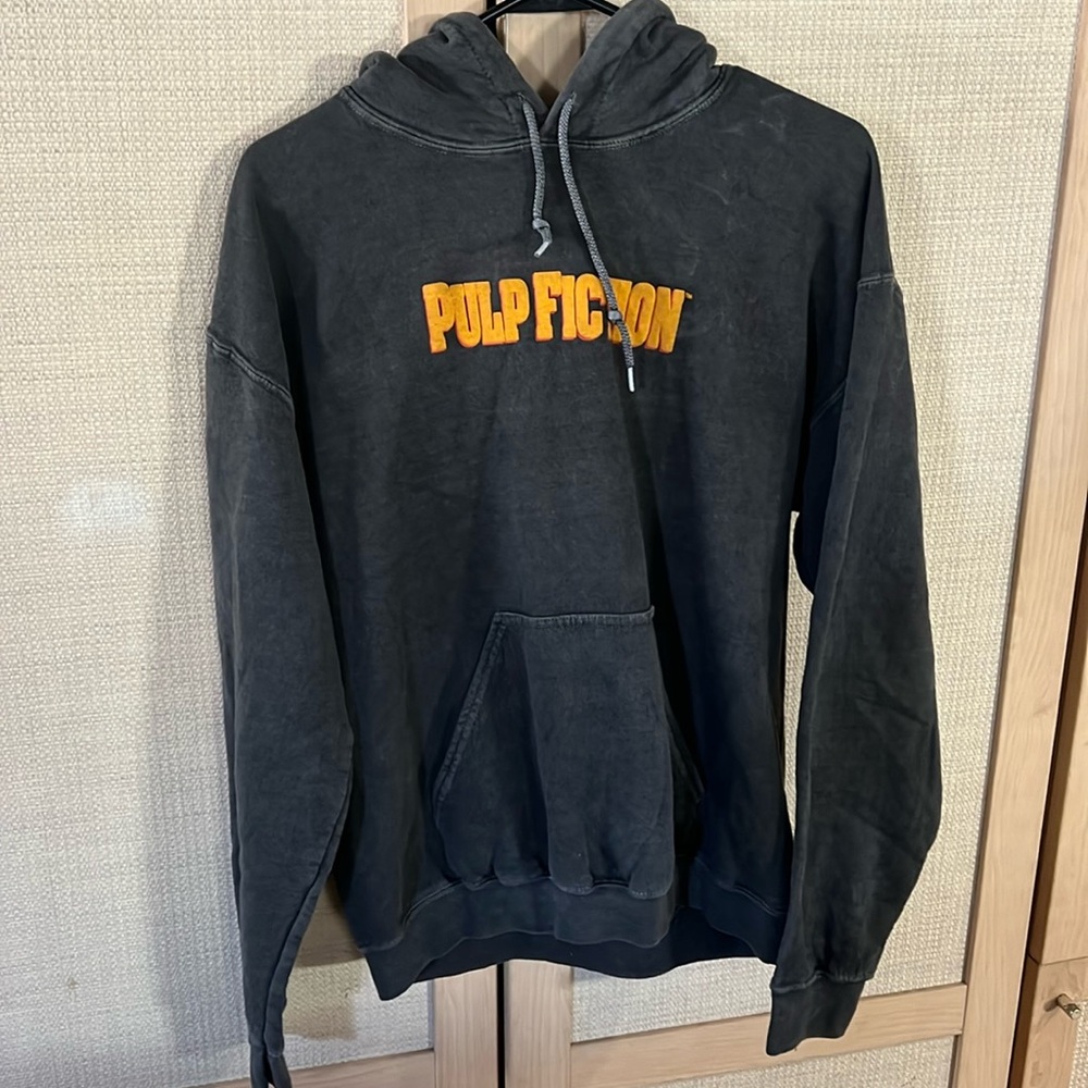 Pulp Fiction gray hoodie